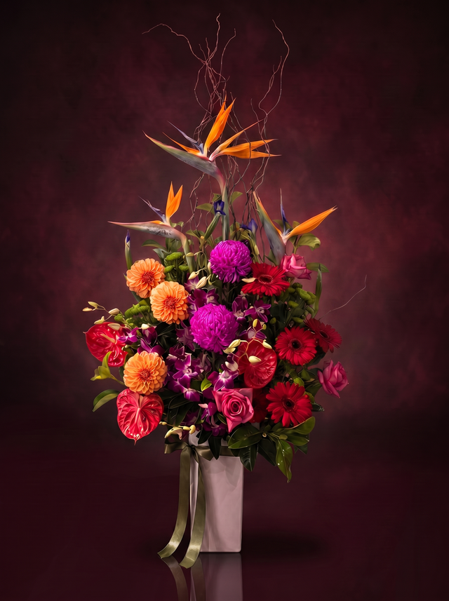 The Paradise Statement - grand luxury flower arrangement